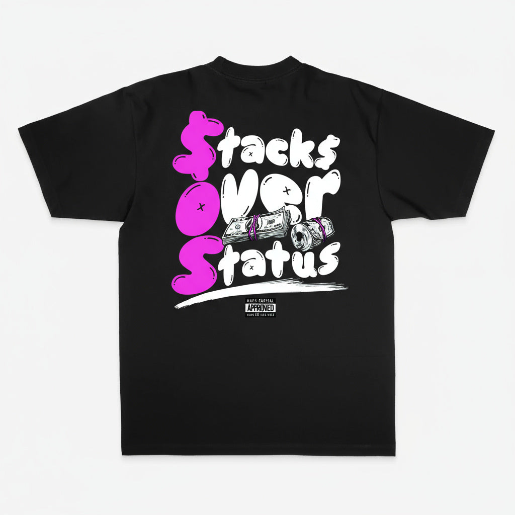 Stacks Over Status (Oversized Fit)
