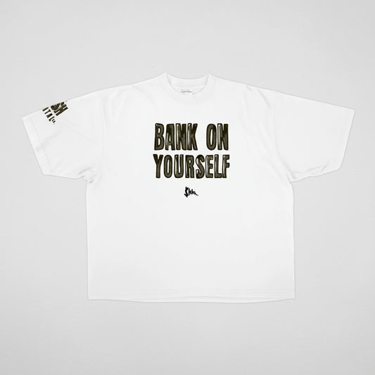 Bank on Your Self & Secure The Legacy Box Tee