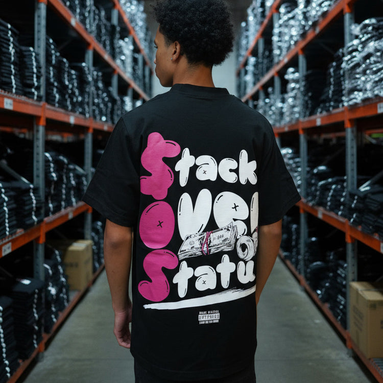 Stacks Over Status (Oversized Fit)